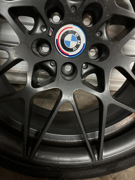 2015-2020 BMW M4 F82 WHEEL RIM TIRE 9X20 666M 265/30R20 8090194 ~READ~ 2287500