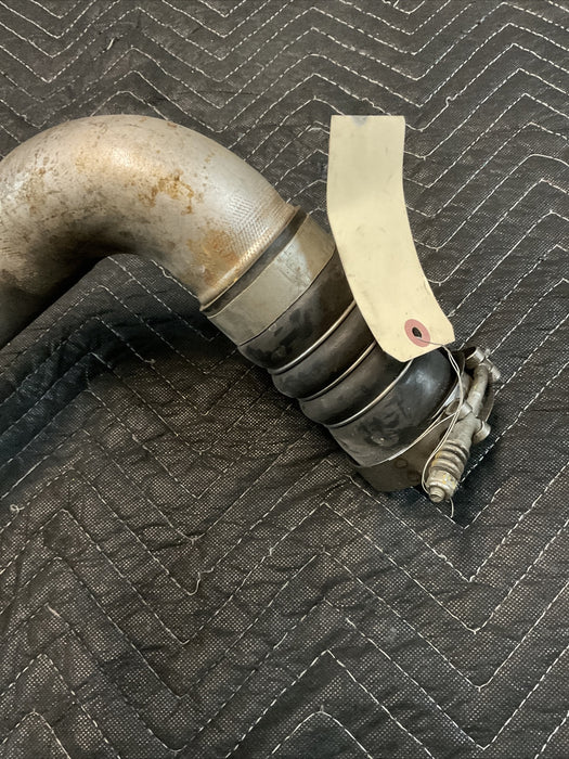 2016 NISSAN TITAN XD DIESEL LEFT AIR INTERCOOLER PIPE HOSE 14463 EZ40A OEM