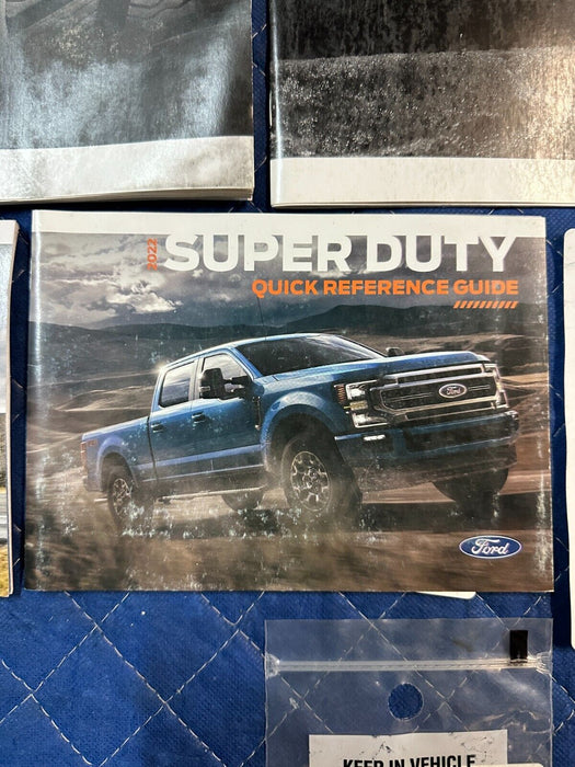 2021 FORD F250 F350 F450 SUPERDUTY OWNERS MANUAL OEM W/O BAG