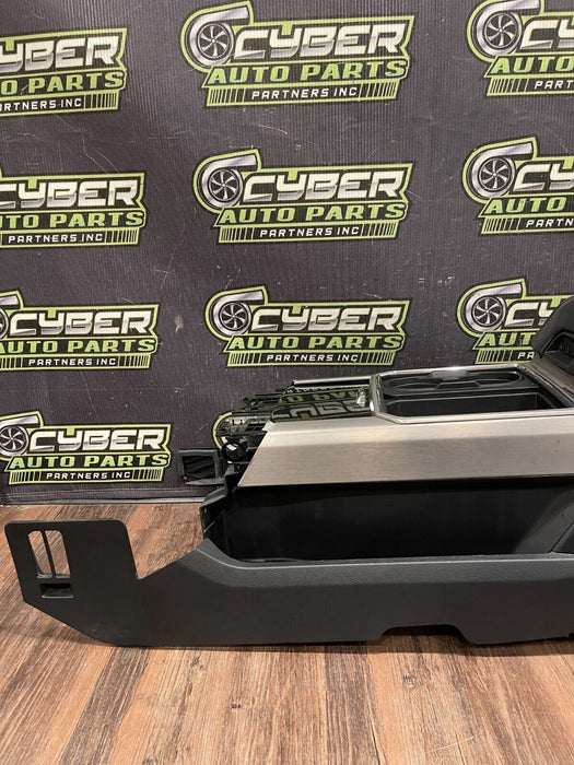 2020-22 FORD F250 F350 PLATINUM CENTER CONSOLE ASSEMBLY OEM *WEARS/READ DESC*
