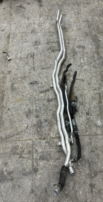 2014 AUDI R8 OEM UNDERBODY CENTER COOLANT PIPE LINE HOSE TUBE 420 121 050 B