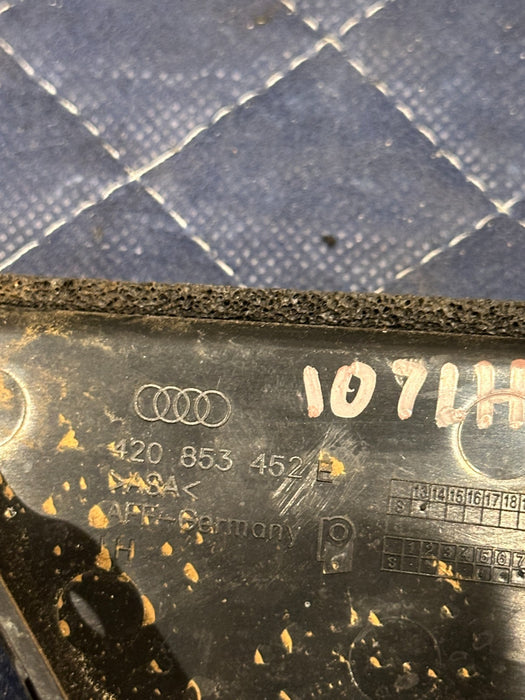 2014 AUDI R8 DRIVER LEFT AIR INLET GRILLE 420853452E 420 853 452 E OEM