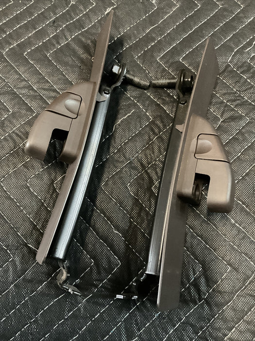 2018 FORD F250 F350 F450 KING RANCH B PILLAR SEATBELT ADJUSTER BRACKETS OEM