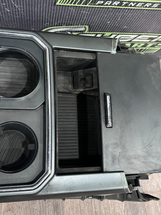 2020 FORD F250 F350 F450 XLT CENTER CONSOLE OEM ~MINOR WEAR~