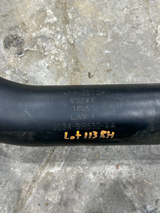 2019 FORD F150 RAPTOR 3.5L RIGHT AIR INTAKE DUCT HOSE OEM JL34-9R530-AA