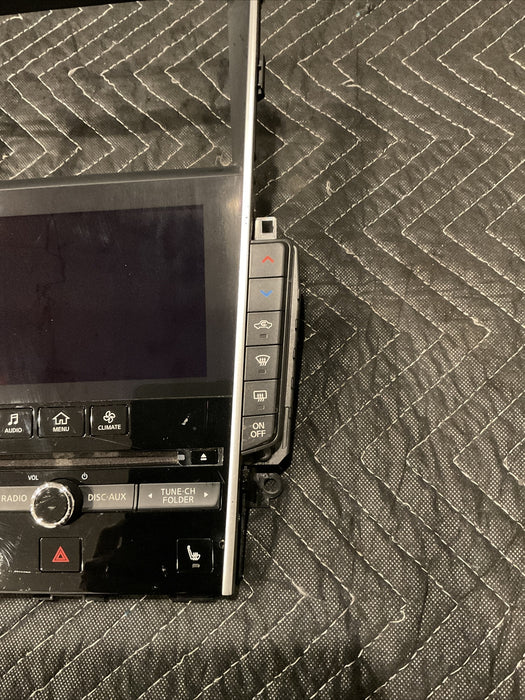 2016 INFINITI Q50 RADIO DASH BEZAL CLIMATE CONTROLS ASSEMBLY OEM 253914HB0B