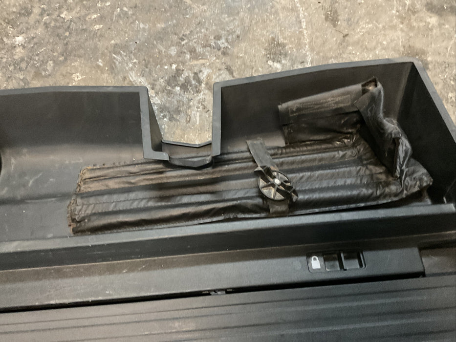 2017-2019 FORD F250 F350 REAR UNDERSEAT STORAGE COMPARTMENT OEM~COSMETIC DAMAGE~