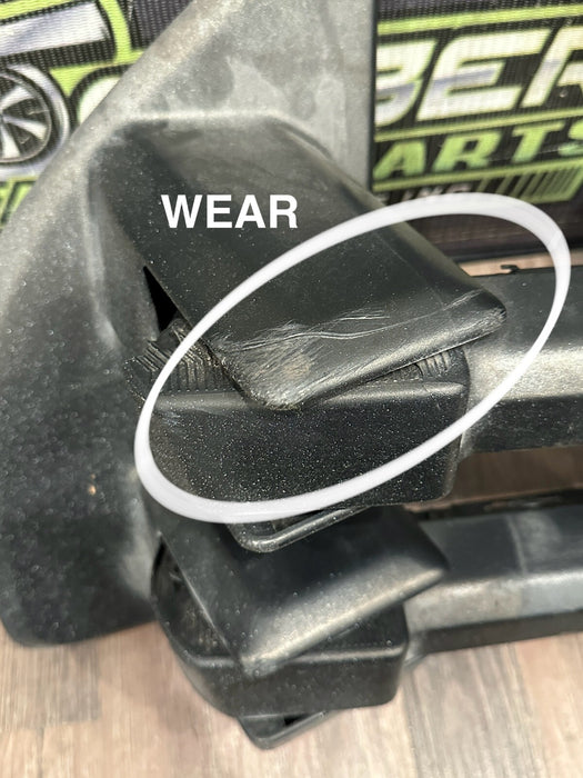 2017-19 FORD F250 F350 F450 LEFT TOW MIRROR W CAMERA OEM *DAMAGED*