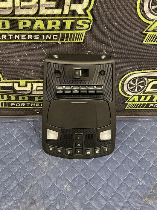 2019 FORD F150 3.5L RAPTOR BLACK OVERHEAD UPFITTER SWITCH BEZEL OEM