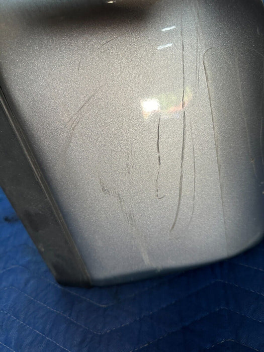 2017 2022 FORD F250 F350 REAR LEFT BUMPER CORNER (JS) ICONIC SILVER ~SCRATCHES~