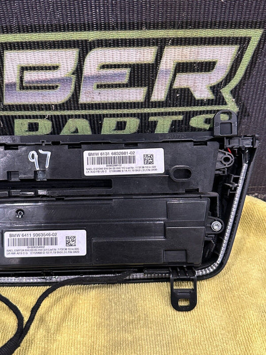 2020 BMW M4 F82 RADIO HVAC AC A/C HEAT CONTROL BEZEL PANEL W AMBENT LIGHTING OEM