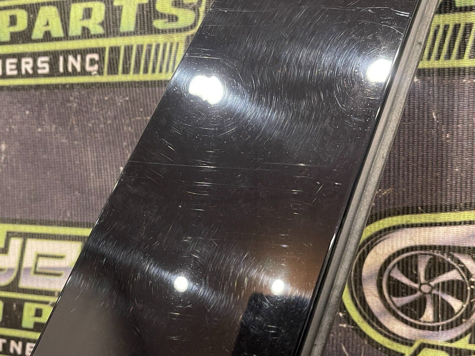 2017-2019 FORD F250 F350 REAR RIGHT GLOSS BLACK DOOR B PILLAR OEM *SCUFFS/READ*