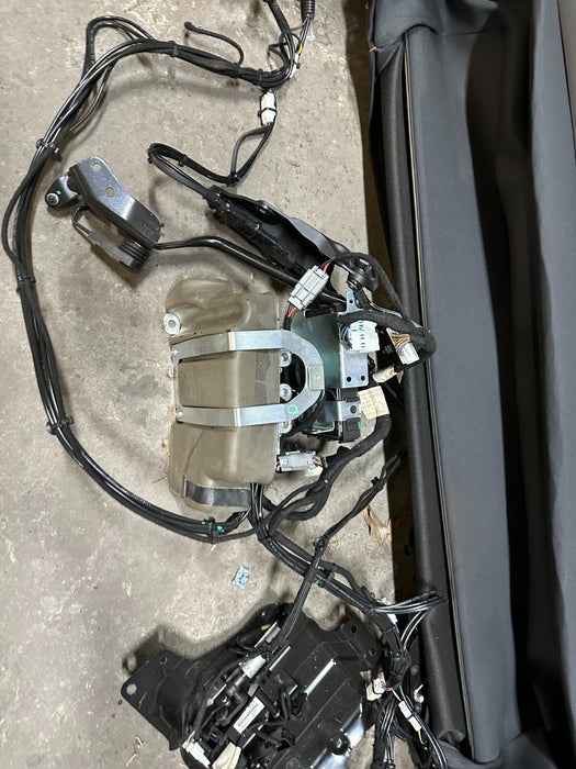 2009-2020 NISSAN 370Z CONVERTIBLE ROADSTER RED SOFT TOP ASSEMBLY OEM 47K MILES