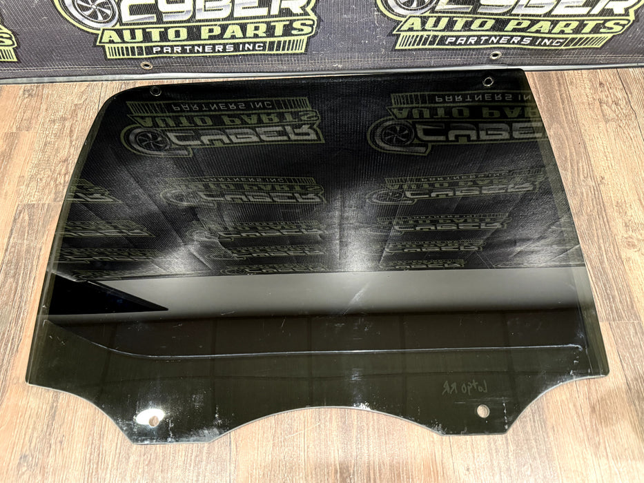 2017-2022 FORD F250 F350 F450 REAR RIGHT AUTO WINDOW GLASS OEM *WEAR/TEAR TINT*