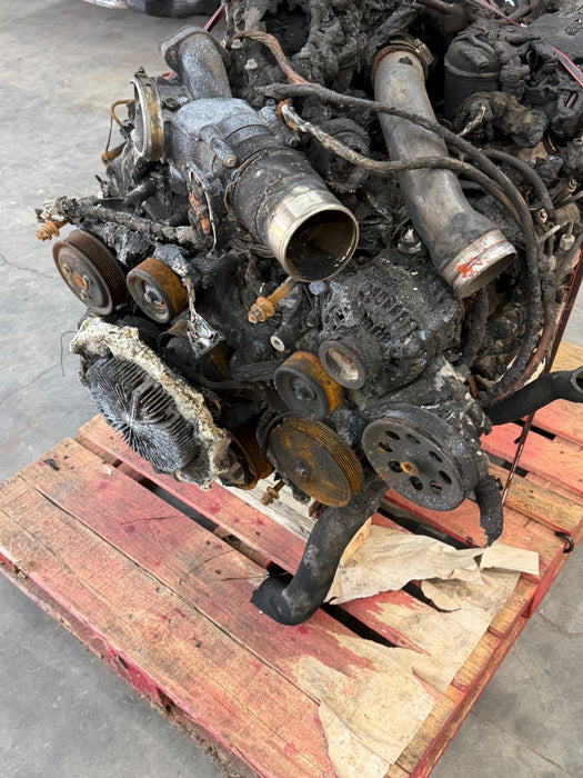 2017-2019 FORD F250 F350 F450 DIESEL 6.7L POWERSTROKE ENGINE *BURN DAMAGE*