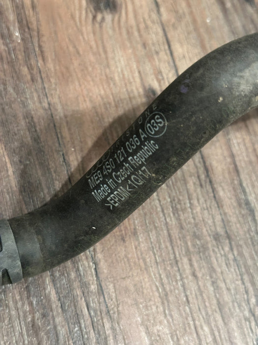2017 AUDI R8 REAR RIGHT HOSE LINE PIPE OEM 4S0121070
