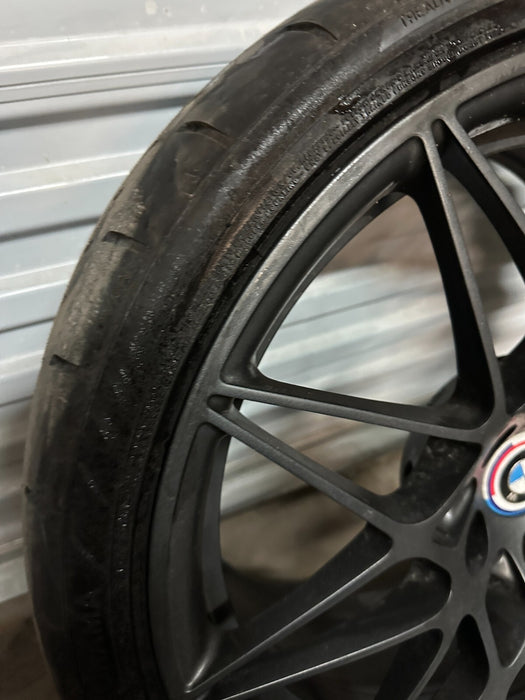 2015-2020 BMW M4 F82 WHEEL RIM TIRE 9X20 666M 265/30R20 8090194 ~READ~ 2287500
