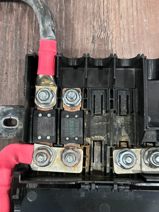 2015 JAGUAR F TYPE R POWER SUPPLY MODULE TRUNK POSITIVE BATTERY EX53 14300 AD