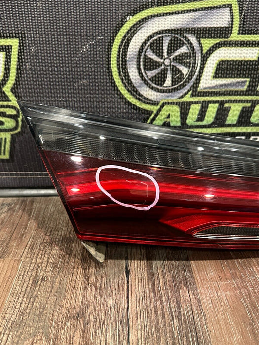 2020 BMW M8 COMP REAR DRIVER LEFT INNER TRUNK LED TAILIGHT OEM *SCUFF/READ DESC*