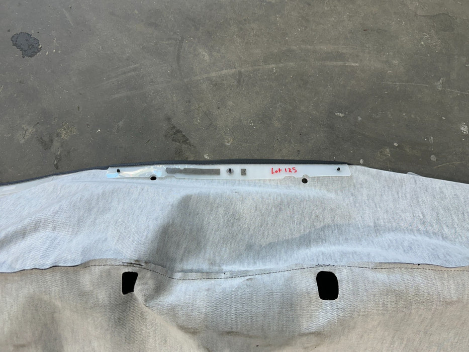 2013 NISSAN 370Z CONVERTIBLE TOP REAR COVER LINING OEM