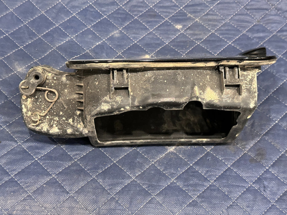 2020 FORD F350 F450 BLACK FUEL GAS DOOR LID CAP OEM