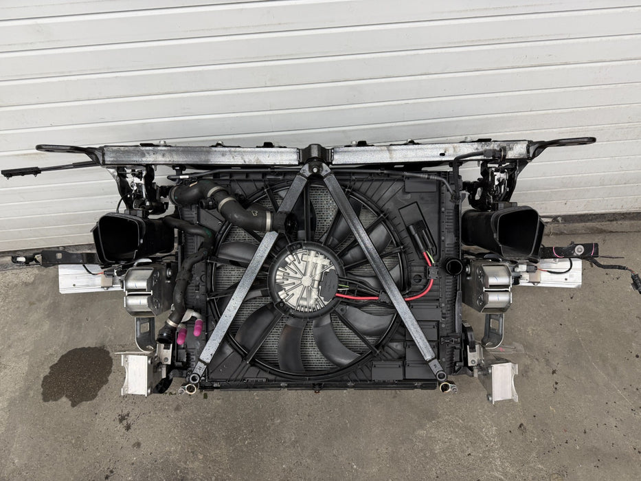2024 BMW M3 G80 M4 G82 G8X FRONT RADIATOR SUPPORT COOLING ASSEMBLY CONDENSOR OEM