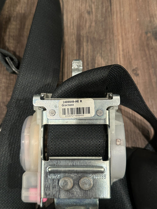 2017 NISSAN TITAN XD RESERVE REAR PASSENGER RIGHT SEATBELT OEM