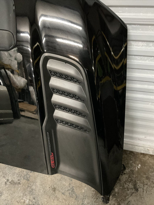 2022 RAM 1500 TRX 6.2L HELLCAT BLACK OEM FRONT HOOD