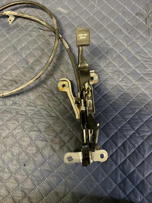 2014-2017 INFINITI Q50 RED SPORT E-BRAKE PEDAL W/CABLE OEM