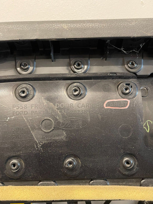 2017-2019 FORD F250 F350 BLACK FRONT DRIVER LEFT DOOR PANEL OEM SCRATCHES