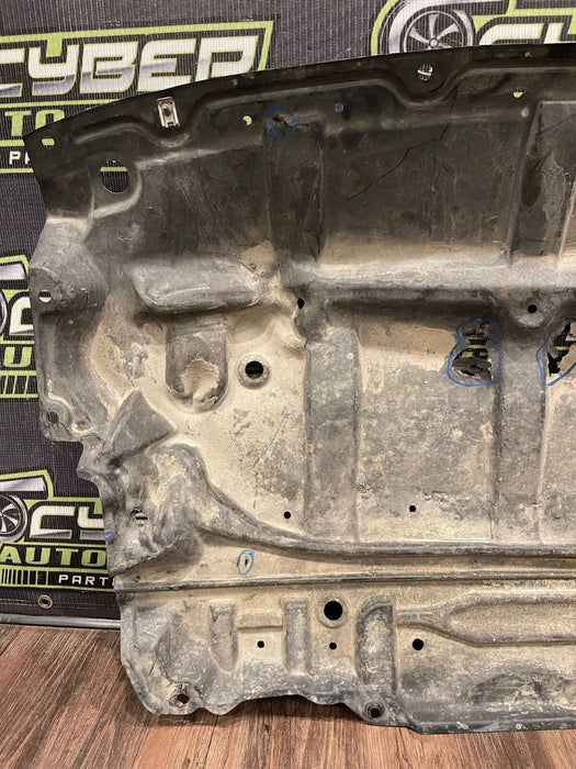 2017 NISSAN 370Z NISMO FRONT UNDERSHROUD SHIELD OEM *DAMAGE/READ DESCRIPTION*