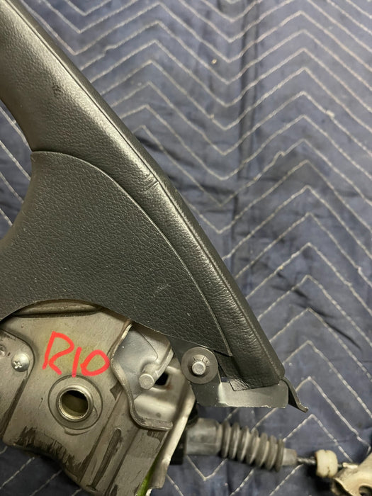 2009-2020 NISSAN 370Z NISMO LEATHER EMERGENCY E BRAKE HANDLE LEVER *SCRATCHES*