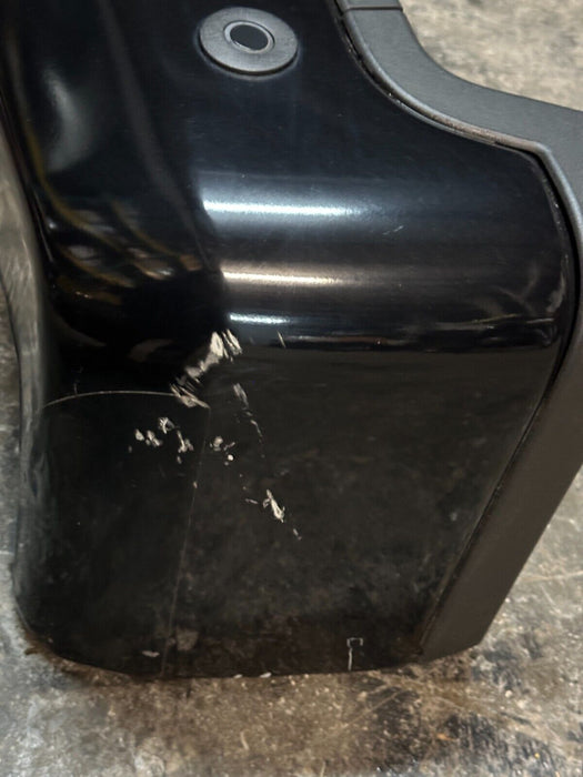 2017 FORD F250 AGATE BLACK REAR BUMPER W/ SENSOR HARNESS OEM ~COSMETIC FLAW~