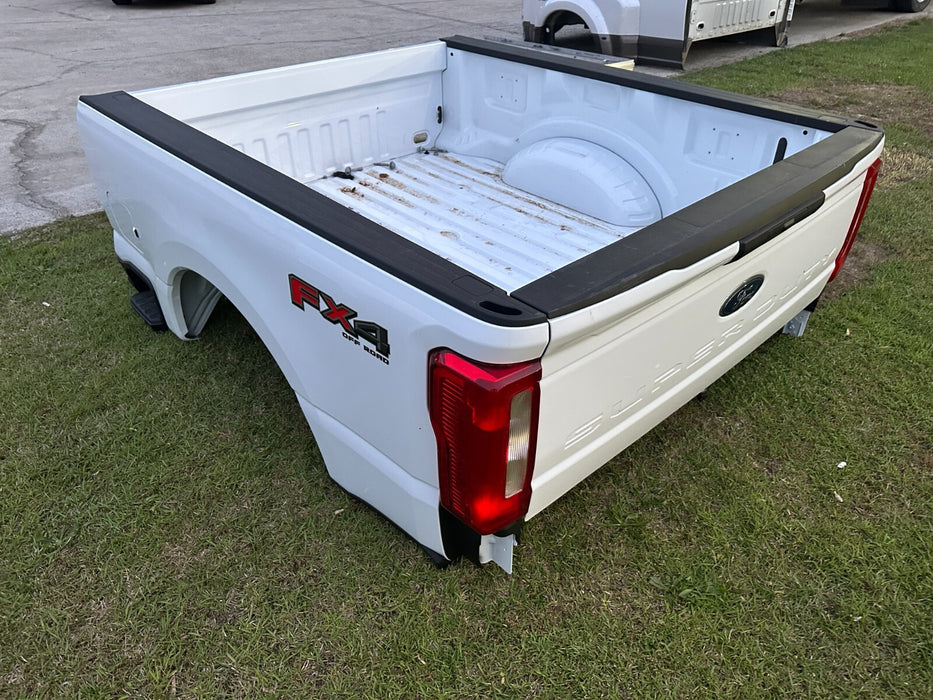 2023 2024 FORD F250 F350 6' SHORT BED OXFORD WHITE OEM