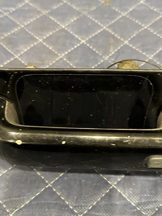 2017-2019 FORD F250 F350 F450 FRONT RIGHT DOOR HANDLE OEM BLACK PEARL G1 *FLAW*