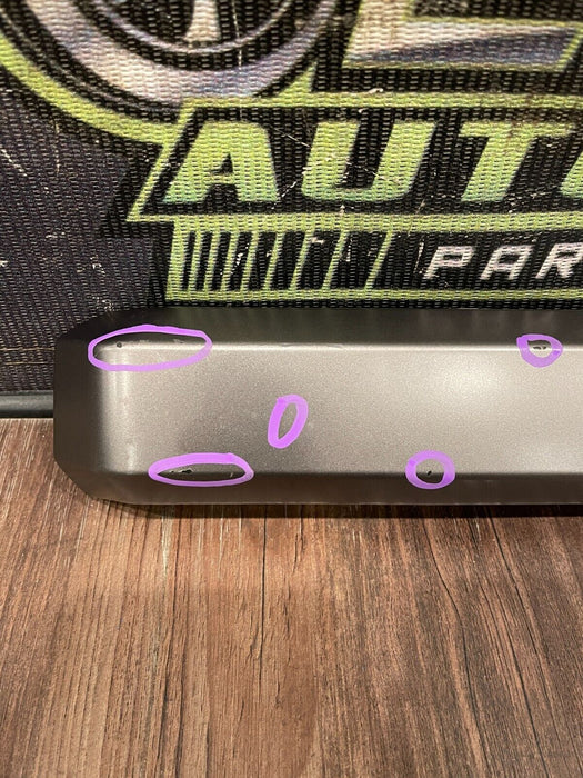 2017-2019 FORD F250 F350 REAR PASSENGER RIGHT DOOR PANEL HANDLE COVER OEM *CHIPS