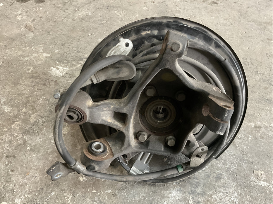 2018 SCION FRS REAR RIGHT KNUCKLE HUB ASSEMBLY E BRAKE LINE OEM