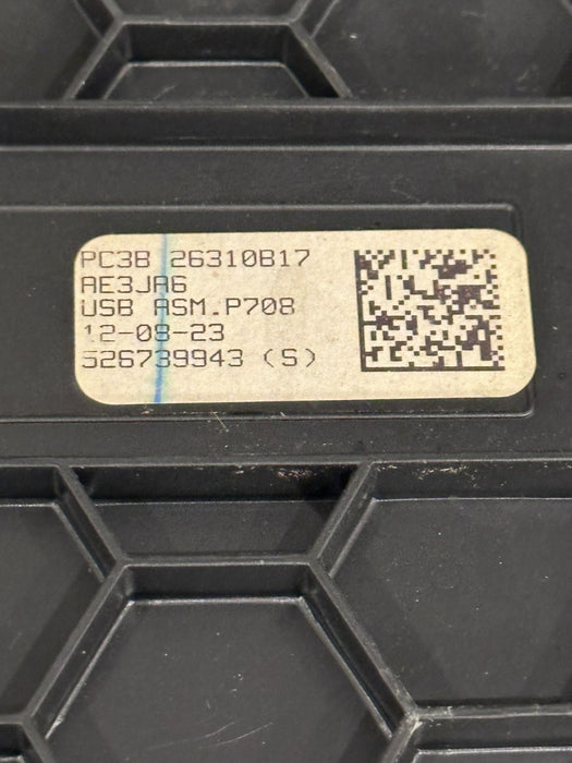 2023-2025 FORD F250 F350 REAR UNDERSEAT STORAGE COMPARTMENT OEM PC3B 26310