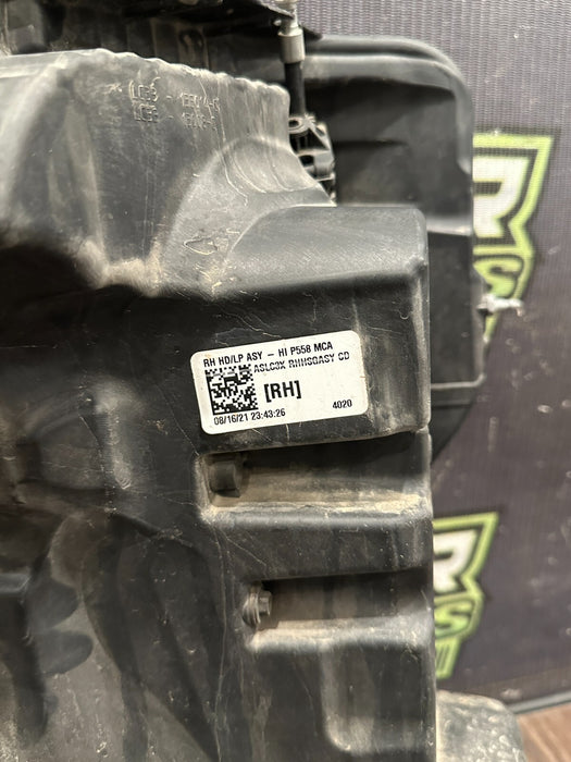 2020-2022 FORD F250 F350 F450 LEFT RIGHT LED HEADLIGHT PAIR OEM *READ DESC*