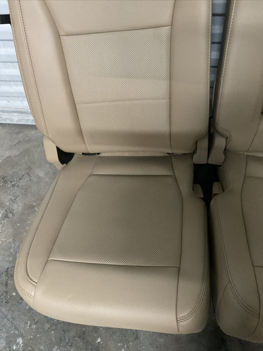 2017-2019 FORD F250 F350 F450 LARIAT REAR ~HEATED~ SEAT LEATHER OEM