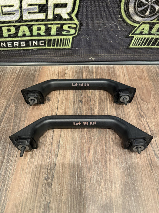 2017-2019 FORD F250 F350 F450 REAR LEFT RIGHT HEADLINER/ROOF GRAB HANDLES OEM