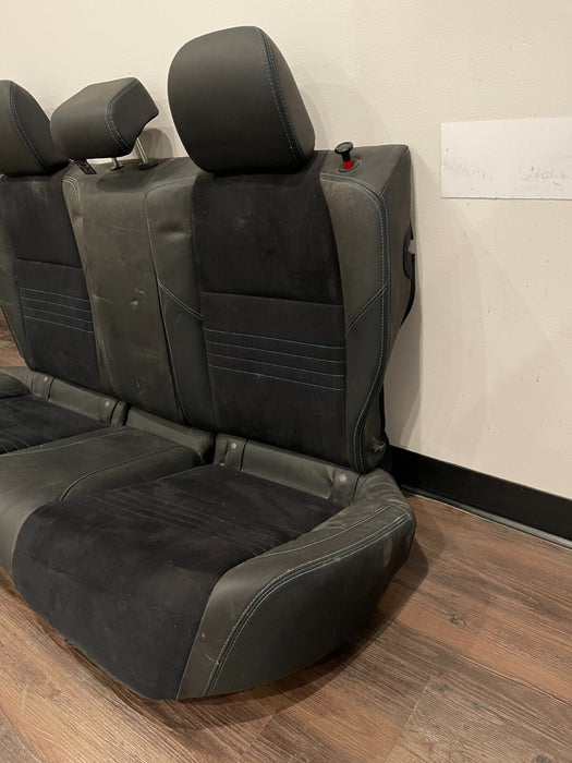2016 SUBARU WRX STI REAR SEATS SERIES.HyperBlue *DIRTY* 2015-2020 BLUE STITCHING