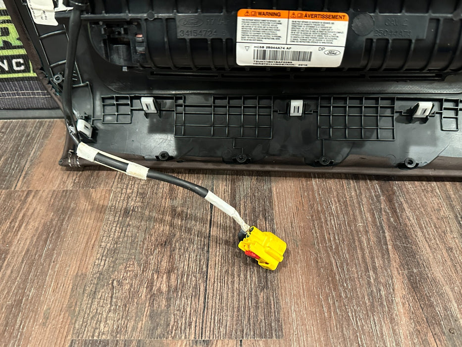 2017-2019 FORD F250 F350 F450 LIMITED BROWN RIGHT DASH TOPPER PAD W BAG OEM READ