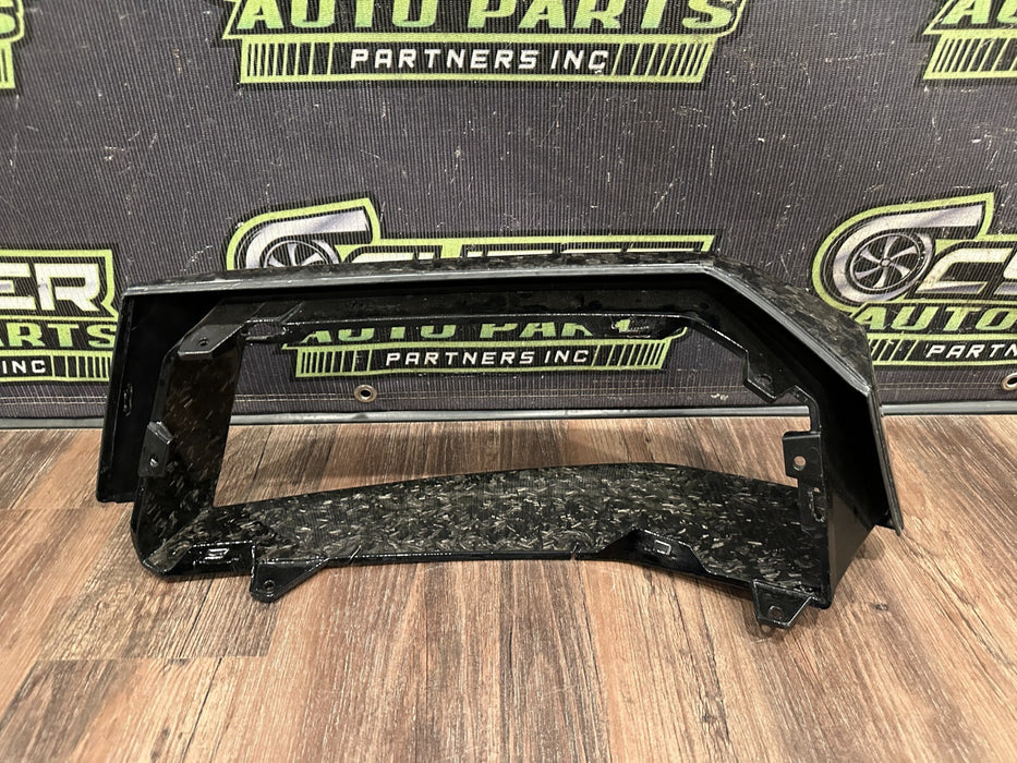 2012 LAMBORGHINI AVENTADOR FORGED CARBON FIBER OVERLAY (WRAP) TRIM SET OEM