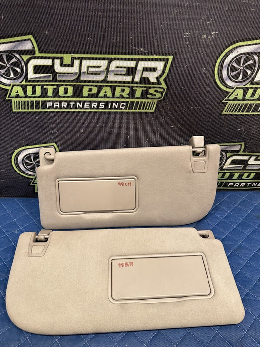 2017-2019 FORD F250 F350 F450 LIMITED SUN VISORS PAIR LEFT RIGHT OEM SUNVISOR