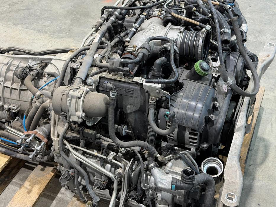 2014 PORSCHE 911 TURBO S 991 3.8L ENGINE PDK TRANSMISSION ByDesign 68MM Turbos