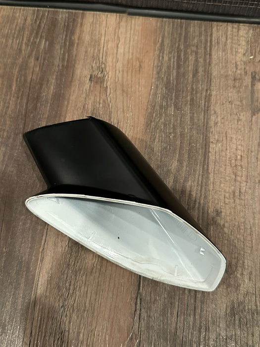 2015-2019 LAMBORGHINI HURACAN PASSENGER SIDE MIRROR COVER SHELL OEM *BLACK WRAP*