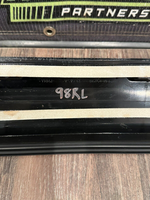 2017-19 FORD F250 F350 F450 REAR LEFT GLOSS BLACK B PILLAR DOOR TRIM OEM *READ