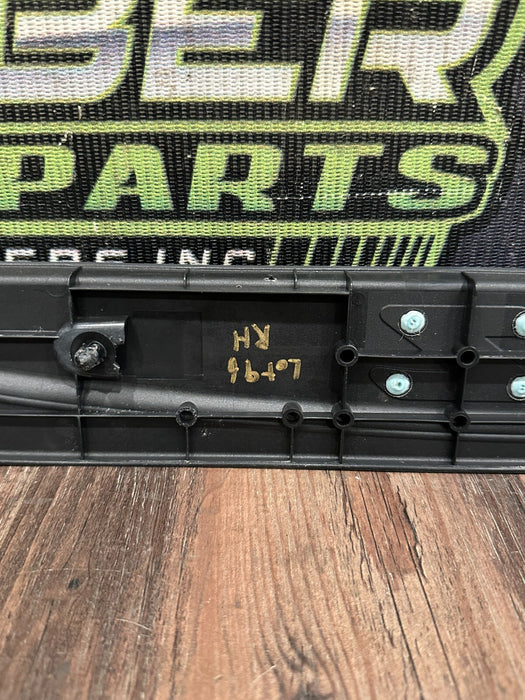 2010 NISSAN 370Z PASSENGER RIGHT SCUFF SILL KICK PLATE OEM *NORM WEAR & TEAR*