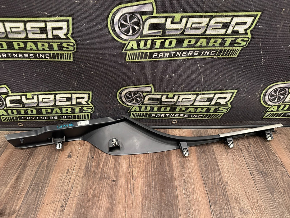 2022 DODGE RAM 2500 3500 REAR RIGHT SILL KICK PLATE TRIM OEM *WEAR 8*